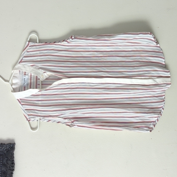 Frame Striped Silk Shirt - Picture 6 of 8